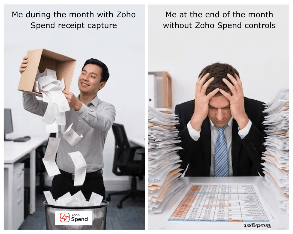 Zoho Spend: Corporate Cards, Receipt Capture, and Expense Control